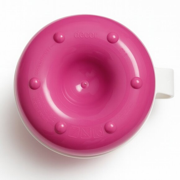 Décor Microsafe Large Microwave Bowls – Set of 2 (Pink & Teal) - Picture 3 of 4